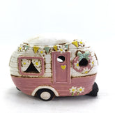 Pink Caravan Tealight